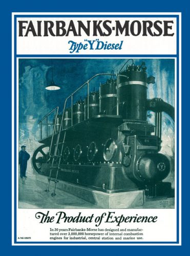 Fairbanks-Morse Type Y Diesel Engine